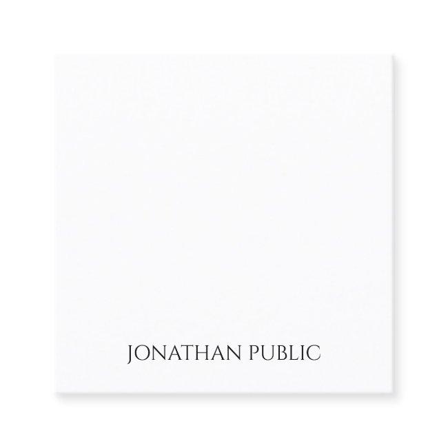 Modern Professional Simple Elegant Template Luxury Square