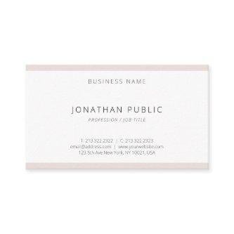 Modern Professional Simple Template Elegant Trendy