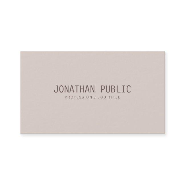 Modern Professional Sleek Template Elegant Colors