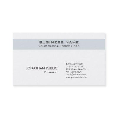 Modern Professional Sleek Trendy Classy Plain