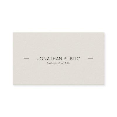Modern Professional Sophisticated Simple Plain