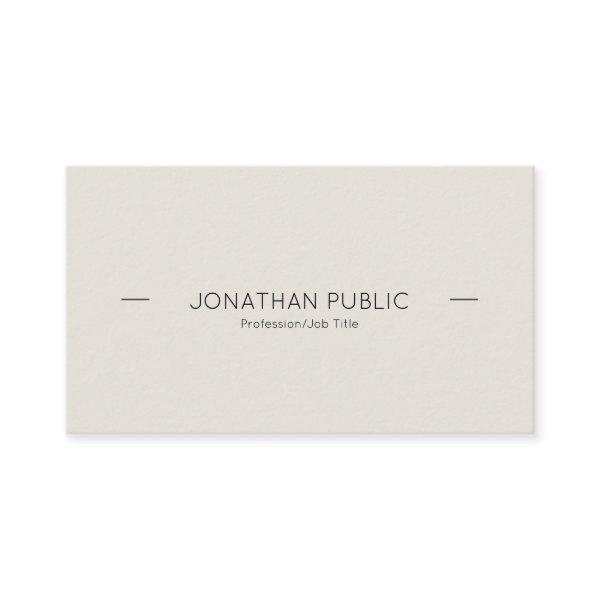 Modern Professional Sophisticated Simple Plain