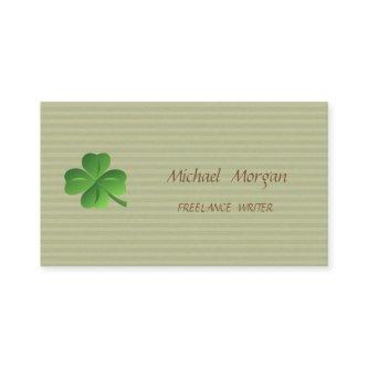 Modern Professional Striped -Shamrock