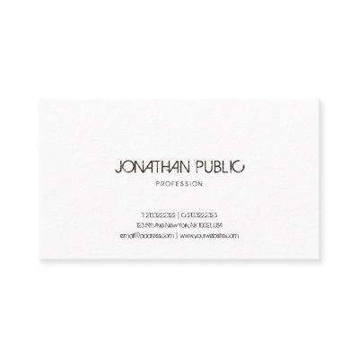 Modern Professional Stylish Minimalist Template