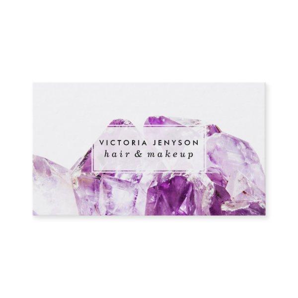Modern purple agate amethyst stone