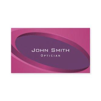 Modern Purple Curves Optician