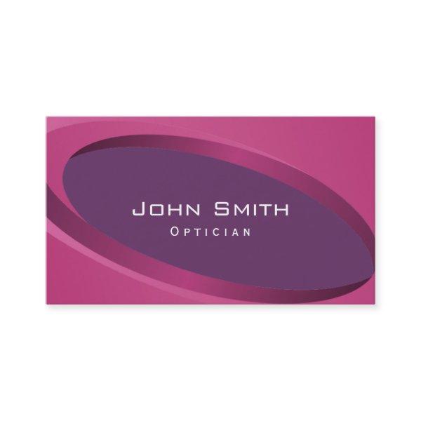 Modern Purple Curves Optician