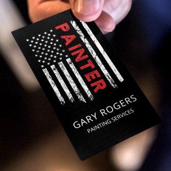 Modern QR Code Painter American Flag