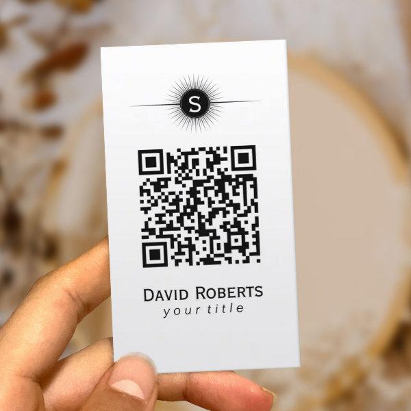 Modern QR Code Simple Plain