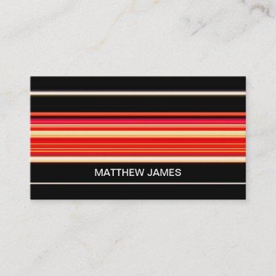 Modern Racing Stripes Personalized