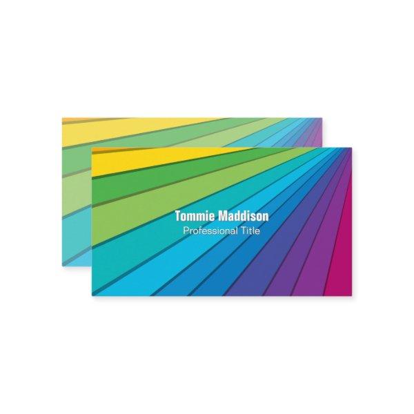 Modern Rainbow Fashion Design | Multicolored
