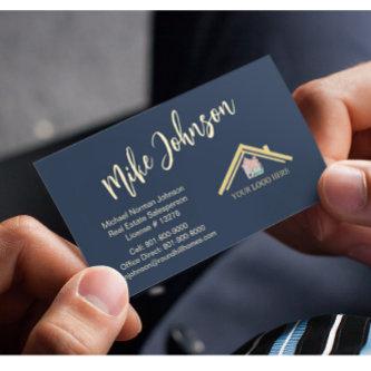 Modern Real Estate Professional Logo QR Code