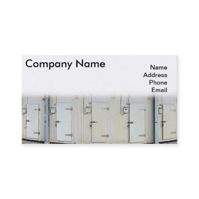 Modern Refrigeration and Freezer Storage Facility