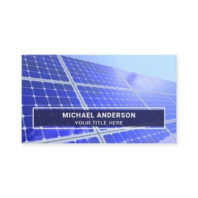 Modern Renewable Energy Solar Panels