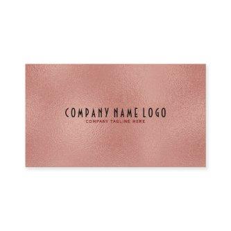 Modern Rose-Gold Frosted Glass Texture