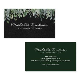 Modern Rustic Watercolor Eucalyptus Greenery