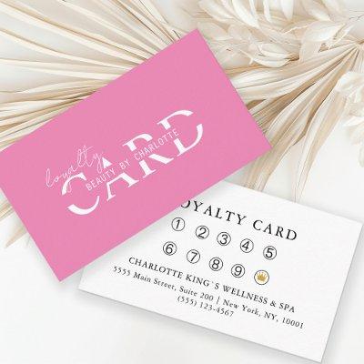 Modern, Salon,  10 - Loyalty Card