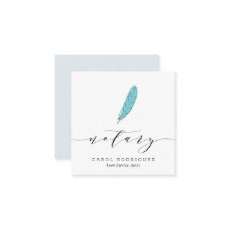 modern script notary loan signing agent square