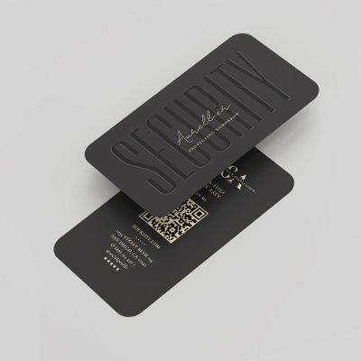 Modern Security Monogram Black