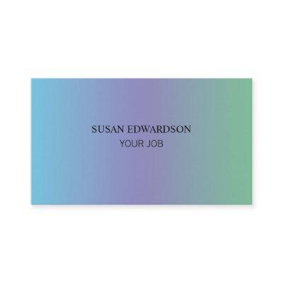 Modern shades of blue purple green gradient colors
