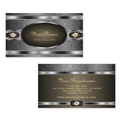 Modern Silver Jewelry Design with Faux Rhinestones