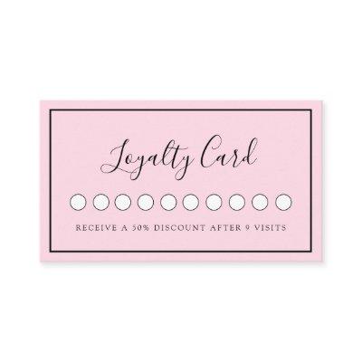 Modern Simpel PinpSalon & Spa Loyalty