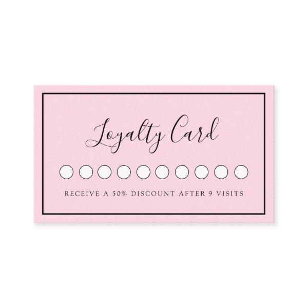 Modern Simpel PinpSalon & Spa Loyalty