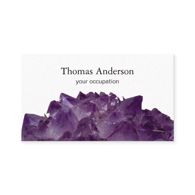 Modern Simple Crystal Gem Trendy