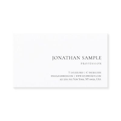 Modern Simple Design Elegant Plain Trendy