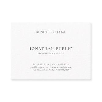 Modern Simple Design Elegant Professional Template