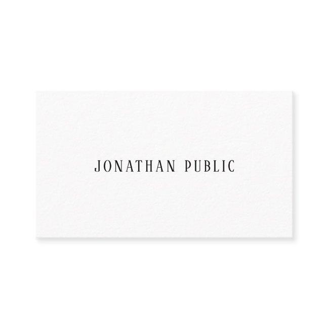 Modern Simple Design Template Elegant Professional