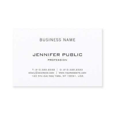 Modern Simple Elegant Plain Luxury Professional
