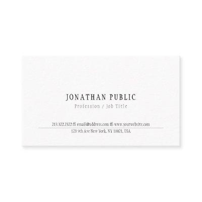 Modern Simple Elegant Professional Template Cool