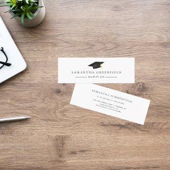 Modern Simple Graduation 2025 Name Mini
