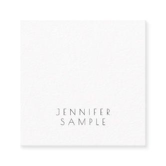 Modern Simple Minimalist Elegant Luxury Template Square