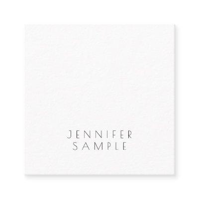 Modern Simple Minimalist Elegant Luxury Template Square