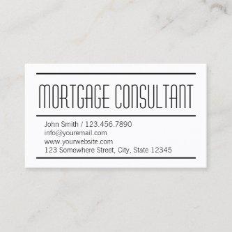 Modern Simple Mortgage Agent