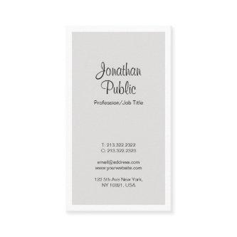 Modern Simple Professional Elegant Plain