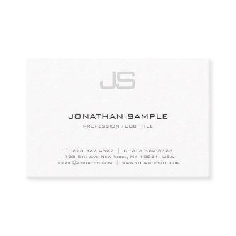 Modern Simple Professional Monogram Template Chic