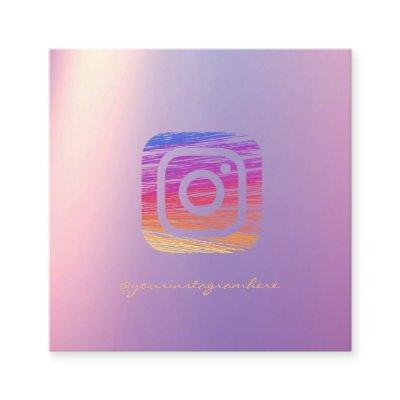 Modern Simple Professional,Stylish,Shiny Instagram Square