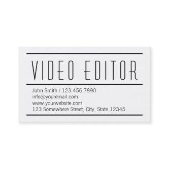 Modern Simple Video Editor