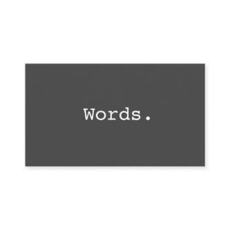 Modern simple writer publisher editor