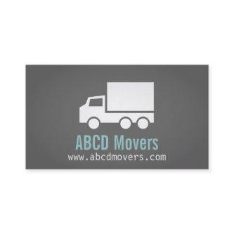 Modern, Sleek, Chic, Mover Company, white Truck