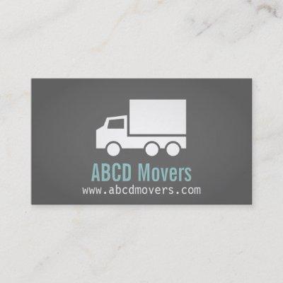 Modern, Sleek, Chic, Mover Company, white Truck