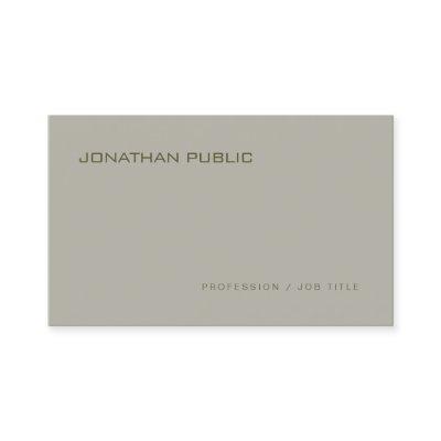 Modern Sleek Design Professional Elegant Template