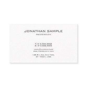 Modern Sleek Monogram Design Sophisticated Plain