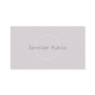Modern Smooth Elegant Plain Professional Top