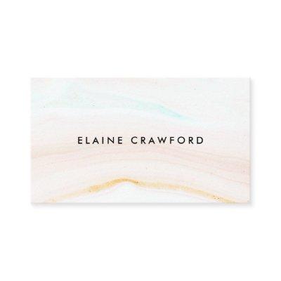 Modern soft pastel pink marble agate pattern