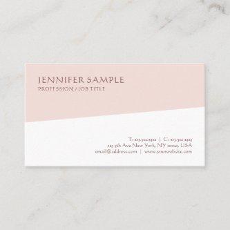 Modern Sophisticated Simple Professional Template