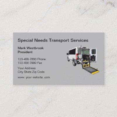 Modern Special Needs Wheelchair Transport